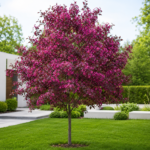 Malus 'Royal Raindrops' la ghiveci