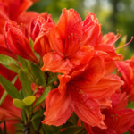 Azalea Mollis ”Hotspur Rosso Arancio” la ghiveci