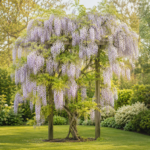 Glicină Mov Ikoyama Fuji, Wisteria brakybotrys la ghiveci