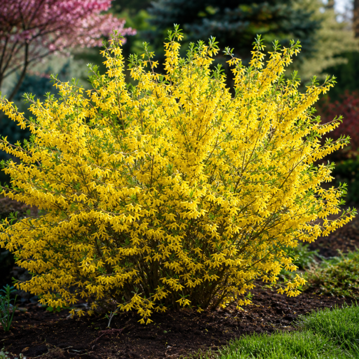 Forsythia (Copacul de aur) la ghiveci - imagine 1