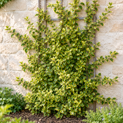 Euonymus fortunei ”Emerald ’n’ Gold” la ghiveci