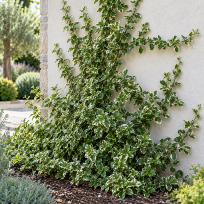 Euonymus fortunei ”Emerald Gaiety” la ghiveci