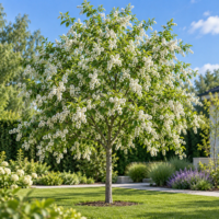 Prunus padus, Mălin la ghiveci