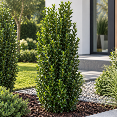 Euonymus japonicus 'Green Spire' la ghiveci
