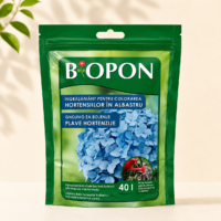 Îngrășământ Biopon pentru colorarea hortensiilor în albastru, 40 L soluție