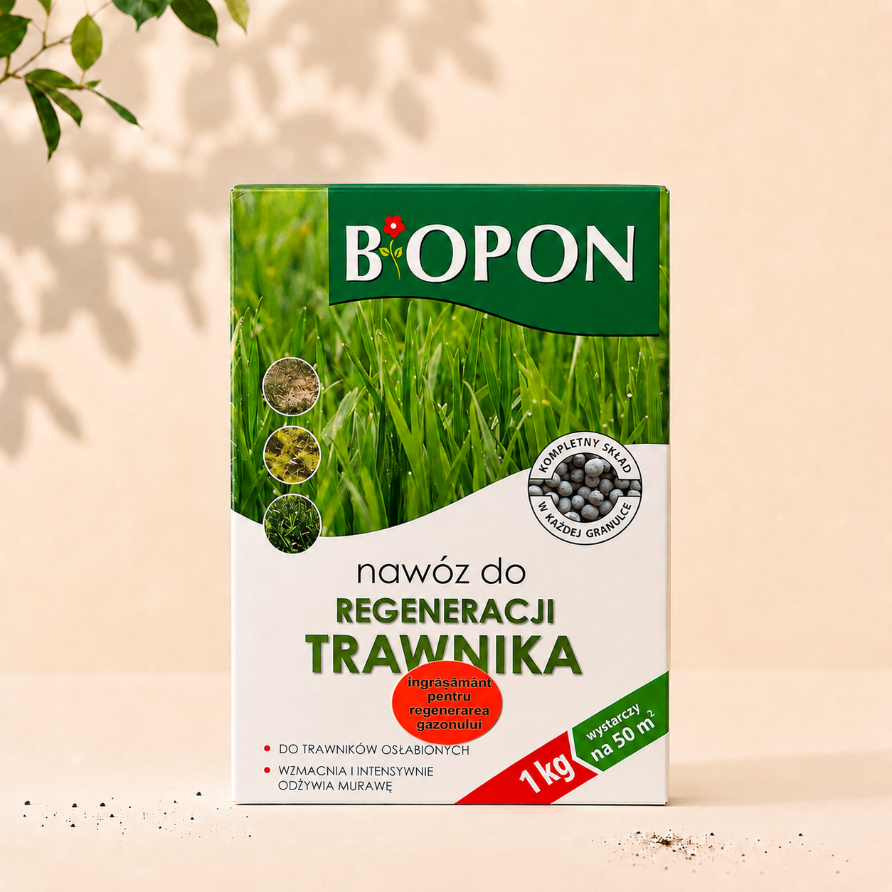 ingrasamant-pentru-regenerarea-gazonului Îngrășământ pentru regenerarea gazonului Biopon – 1 kg - imagine 1
